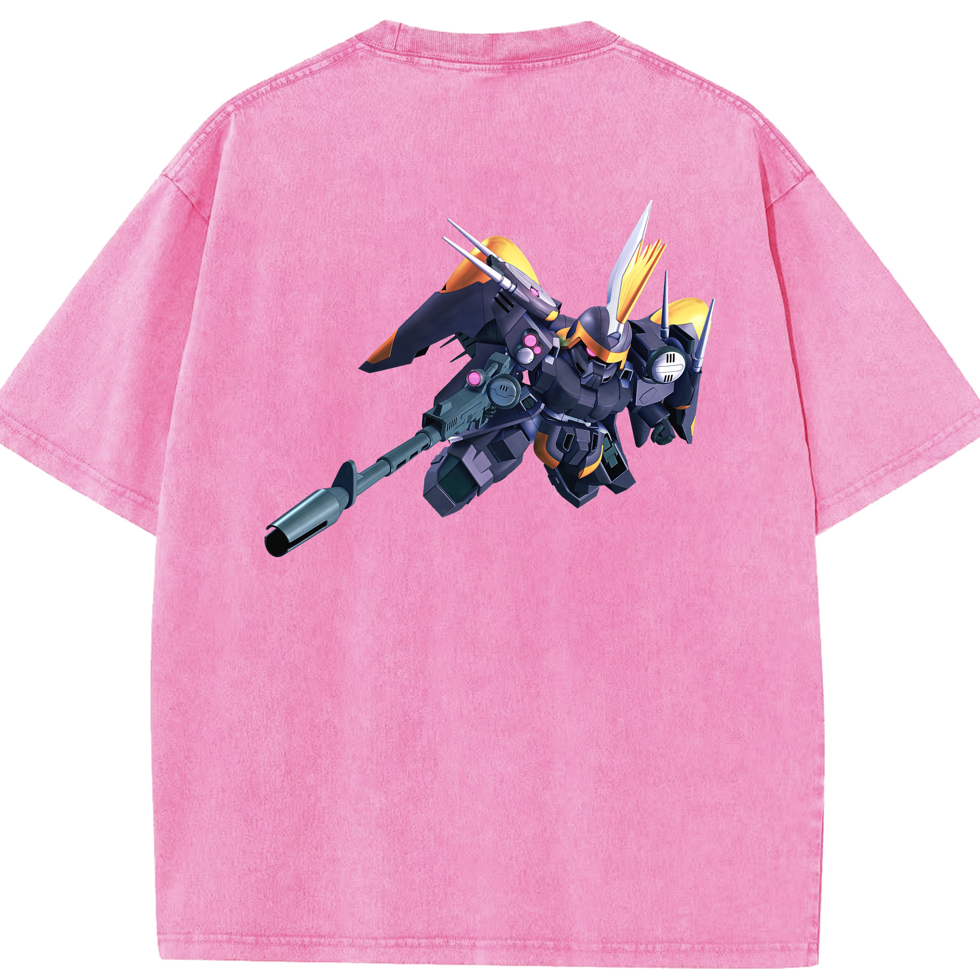（画像用） 機動戦士ガンダム Mobile Suit Gundam 綿100% ヴィンテージ風 半袖Tシャツ（背面プリント）